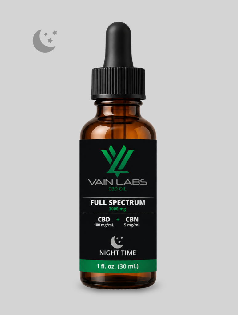 Vain Labs Full Spectrum Night Time 3000mg – CBN