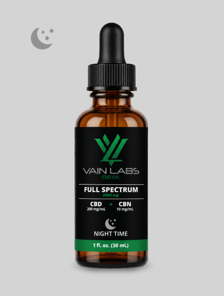 Vain Labs Full Spectrum Night Time 6000mg – CBN